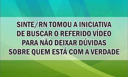 Vídeo da TV Assembleia comprova a veracidade da denúncia do SINTE envolvendo o deputado Kelps 
