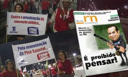 Direita conservadora do RN ataca os trabalhadores em educação