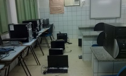 Escola Municipal Otto Brito de Guerra é alvo de bandidos pela segunda vez em menos de um ano