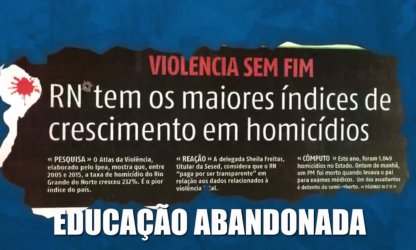 SINTE veicula vídeo em TV denunciando governo Robinson e chamando para a parada da rede estadual