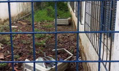 Vândalo invade escola estadual nas Rocas e danifica 16 aparelhos de ar-condicionado