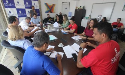 Audiência com Município do Natal define composição da Mesa Permanente de Negociação
