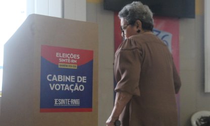 Eleição do Sinte-RN mobiliza trabalhadores(as) em Educação