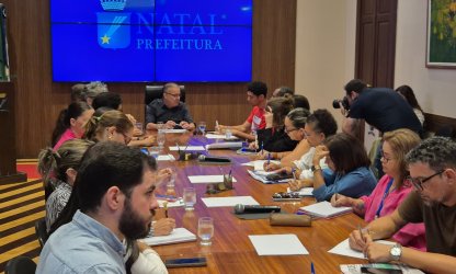 Audiência entre Sinte-RN e gestão municipal avança no diálogo sobre reivindicações da categoria