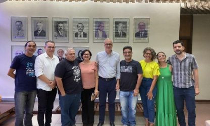 Diretoria do ADURN-Sindicato se reúne com reitor da UFRN para falar sobre a situação da instituição