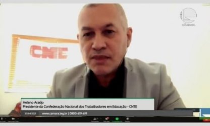 Em audiência na Câmara Federal, Heleno Araújo defende retorno às aulas presenciais somente com segurança sanitária