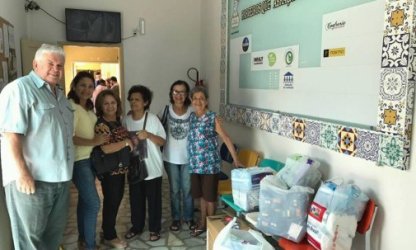 ADURN-Sindicato faz entrega de doações ao Lar da Vovozinha