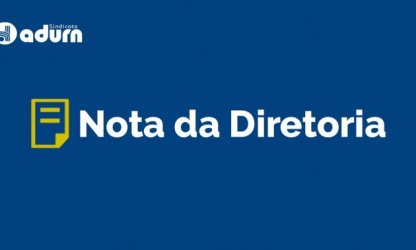 Em nota sobre a Instrução Normativa Nº 2, o ADURN-Sindicato reitera o seu posicionamento quanto ao retorno das aulas presenciais 