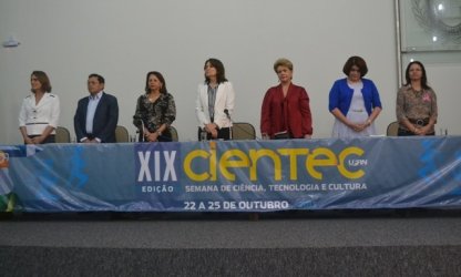 Abertura da XIX CIENTEC