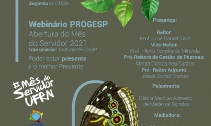 UFRN realiza evento alusivo ao mês do servidor