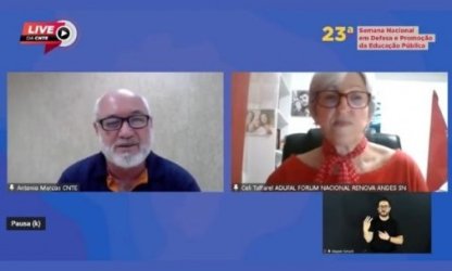 "A defesa de um dos pilares centrais para reconstruir o Brasil é a política educacional", avalia professora
