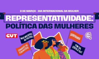 Mais mulheres na política é condição para enfrentar desigualdades