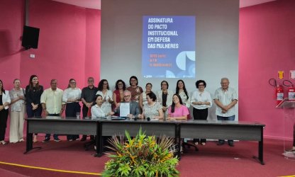 UFRN formaliza pacto em defesa das mulheres e assume compromisso institucional contra violências de gênero