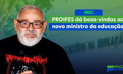 PROIFES-Federação saúda novo ministro da educação Leonardo Barchini