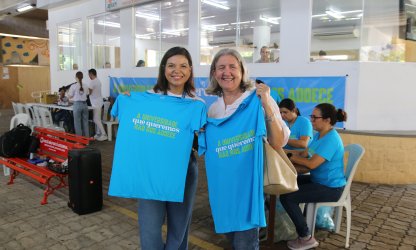 Docentes se mobilizam em defesa da saúde na UFRN em ato promovido pelo ADURN-Sindicato 