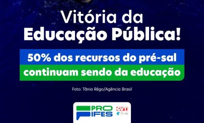 Vitória da Educação Pública: Pressão popular mantém 50% dos royalties do pré-sal para o setor