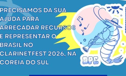 Orquestra Potiguar de Clarinetas é selecionada para ClarinetFest 2026