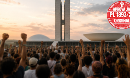 Jornada de Luta busca aprovação de texto original do PL 1893/26 na Câmara Federal