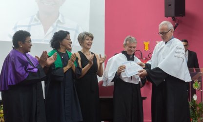 Humberto Hermenegildo é o novo professor emérito da UFRN