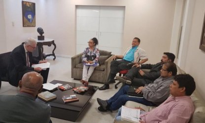 SINDPROIFES-PA debate progressão e promoção com reitor da UFPA