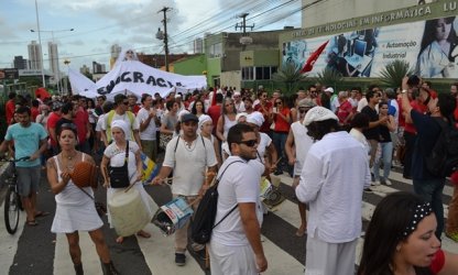 Manifestação pela Democracia