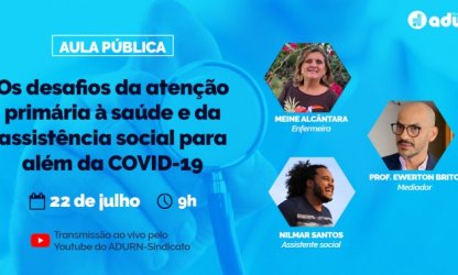 SACI realiza aula pública sobre desafios da atenção primária à saúde e da assistência social 