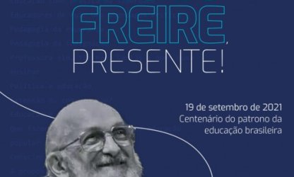 Centenário de Paulo Freire: ADURN-Sindicato reverencia o legado deixado pelo educador