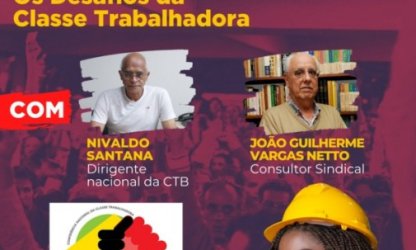 Seminário “Conclat Ontem e Hoje” terá Nivaldo Santana e João Guilherme