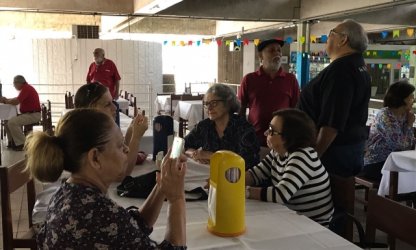  Café da Manhã em Comemoração ao Dia do Aposentado