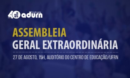 Docentes da UFRN debatem Future-se em Assembleia