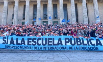 PROIFES-Federação participa do 10º Congresso Mundial da Internacional da Educação