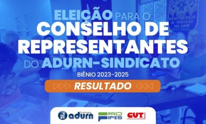 Novo Conselho de Representantes é eleito, posse acontece dia 1º de dezembro