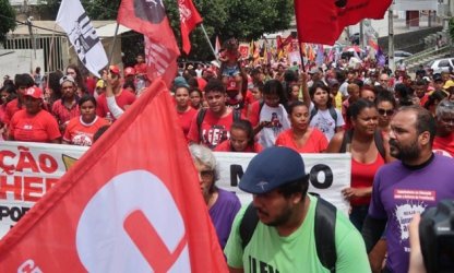 Natal: Unificados, trabalhadores vão às ruas para barrar tentativa de acabar com a Previdência no Brasil