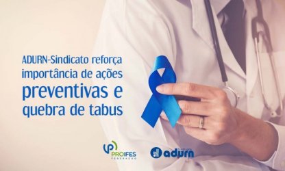 No Novembro Azul, o ADURN-Sindicato reforça importância de ações preventivas e quebra de tabus