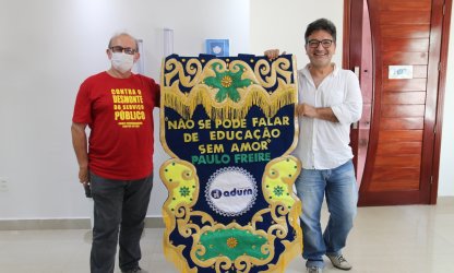 Visita dos diretores da ADUFEPE