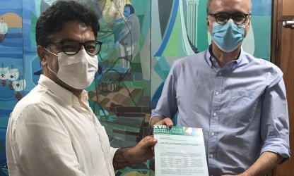 Reunião com o reitor da UFRN