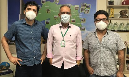 Reunião com o reitor do IFRN