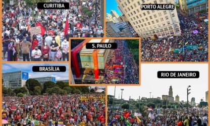 29M pelo fora Bolsonaro chegou a mais de 200 cidades e ganhou as redes sociais