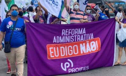 Mobilização do PROIFES e entidades está surtindo efeito contra a PEC 32, afirma Nilton Brandão