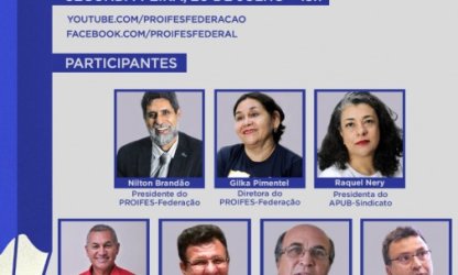PROIFES e entidades da educação debatem retomada das aulas em Live nesta segunda-feira (20) às 15h