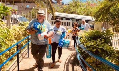 ADURN-Sindicato faz entrega de doações ao Espaço Solidário de Mãe Luíza