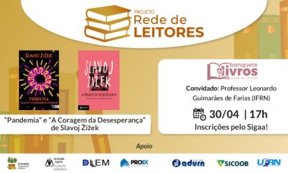 Clube de Leitura da UFRN discute obra de Slavoj Zizek
