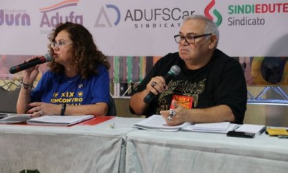 Docentes debatem os desafios do Movimento Sindical em mesa do XIX Encontro Nacional do PROIFES-Federação