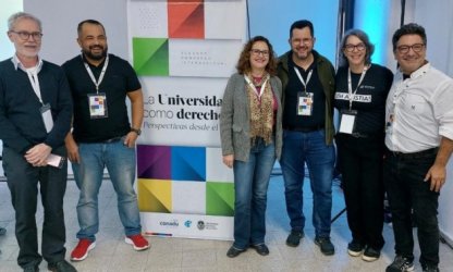 A universidade como direito: ADURN-Sindicato discute acesso à educação em congresso internacional