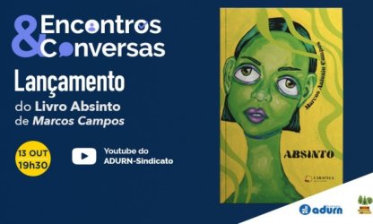 “Absinto” - Novo trabalho do poeta potiguar Marcos Campos mescla literatura e artes visuais 
