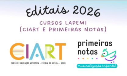 UFRN abre inscrições para cursos de musicalização infantil