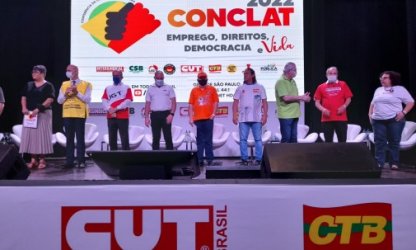 Classe trabalhadora aprova agenda para derrotar Bolsonaro e reconstruir o Estado brasileiro