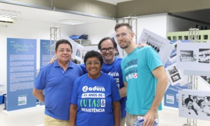 Exposição "ADURN-Sindicato: 45 anos de lutas e resistência" encerra ciclo de exibição em Caicó