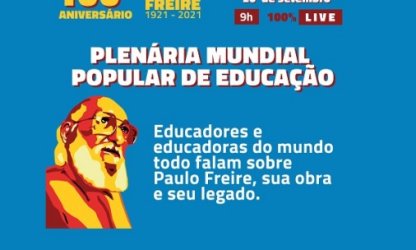 Centenário Paulo Freire - veja a programação dos dias 19 e 20 de setembro