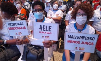Trabalhadores defendem unidade para resgatar o Brasil para o povo brasileiro
